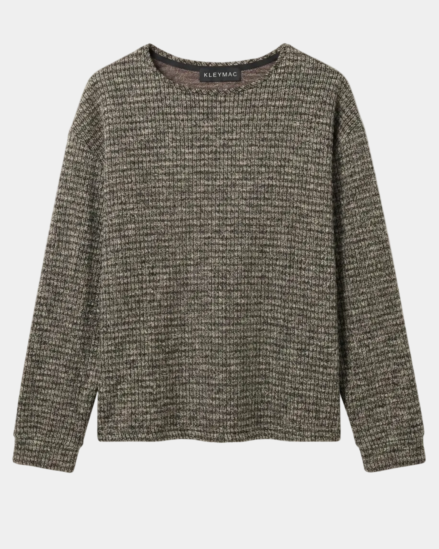 Sweater check jacquard