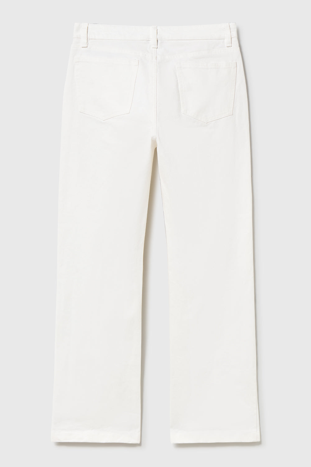 Pantalón Vaquero Blanco Detalles