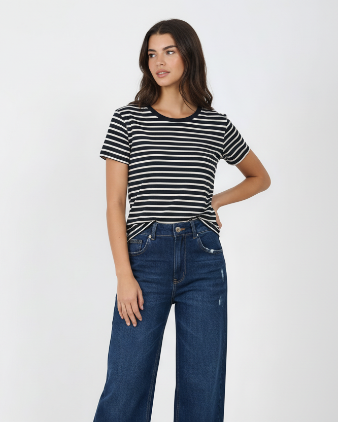 Camiseta cuello redondo Rigatto M.305