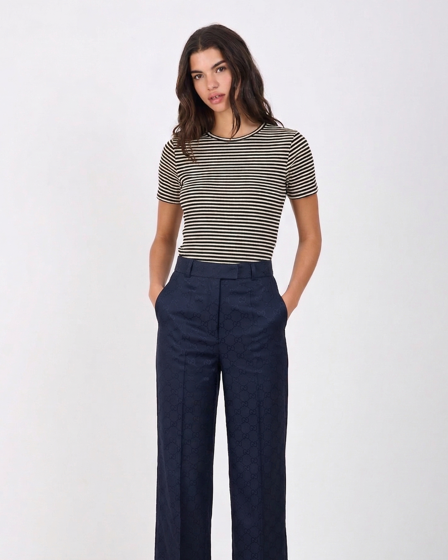 Camiseta cuello redondo Marine M.305