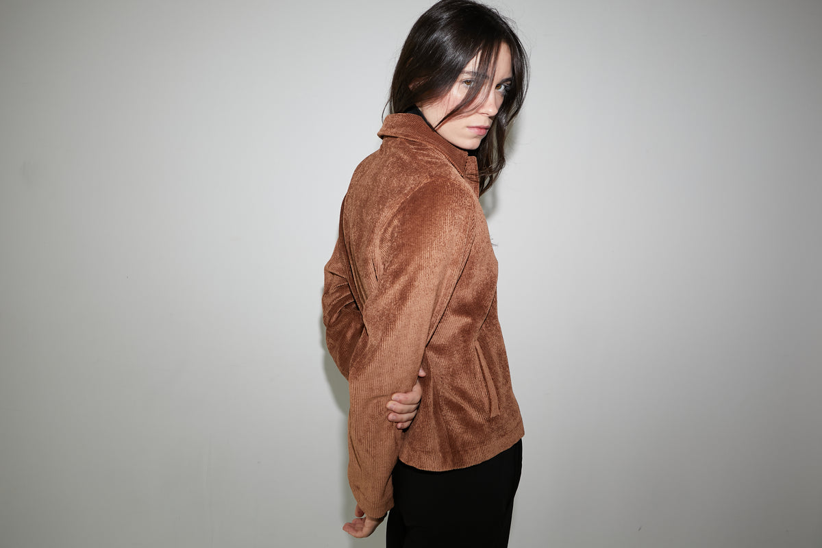 CHAQUETA ESTILO PANA CAMEL SIDNEY 410