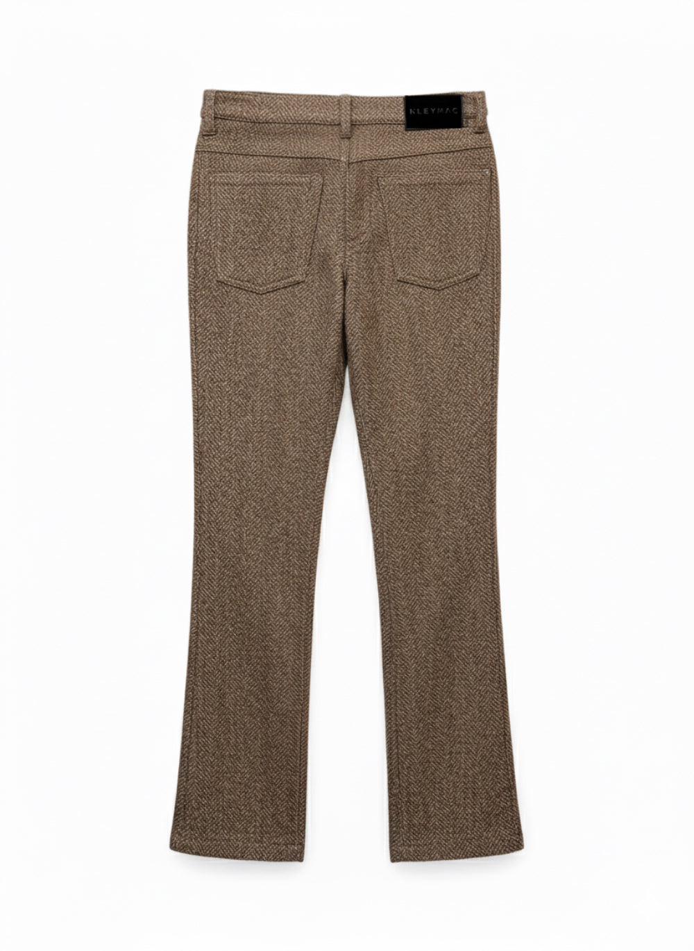 Pantalón estampado corte recto