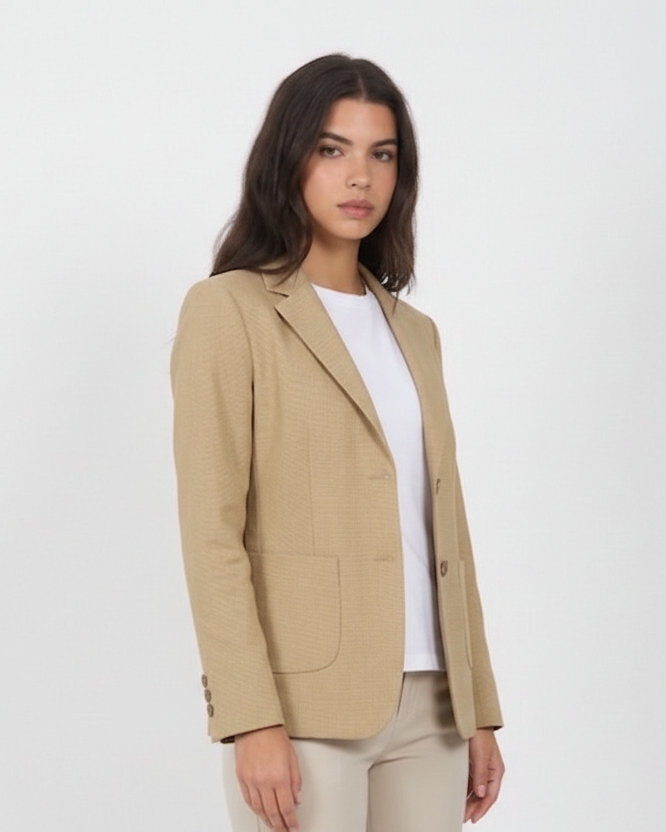 Blazer algodón Sand M.902
