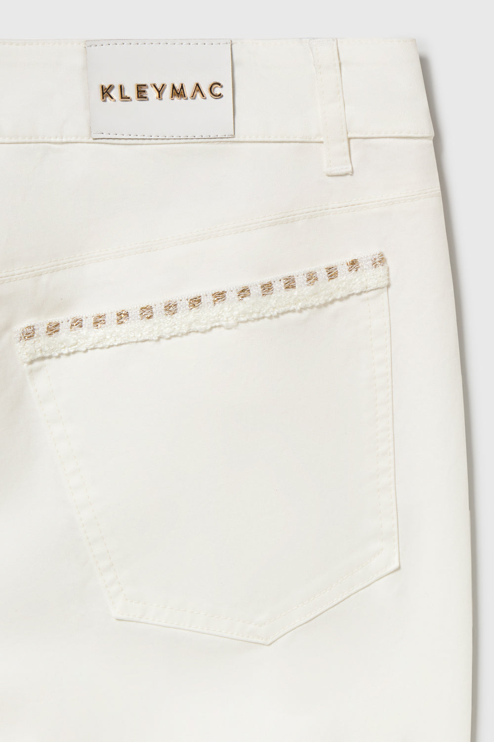 Pantalón Vaquero Blanco