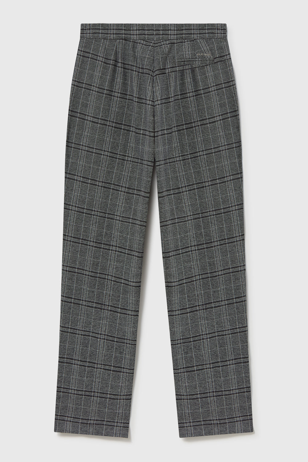 Pantalón Cuadros Gris y Negro