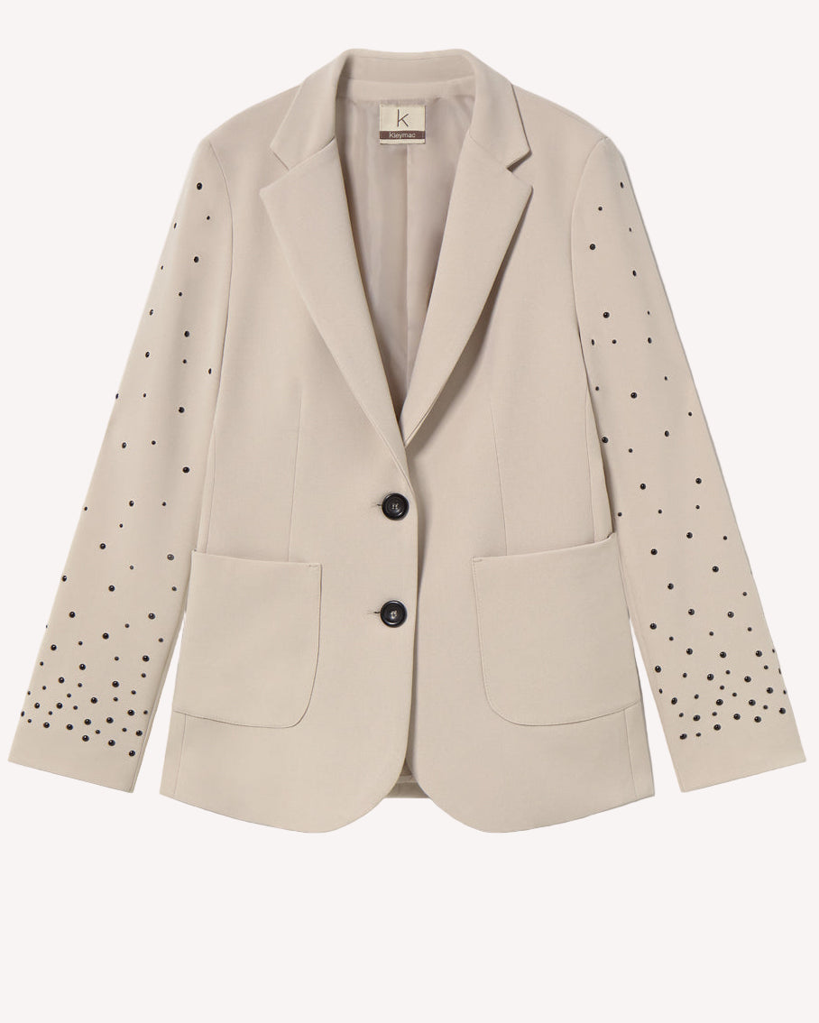 Americana strass negro