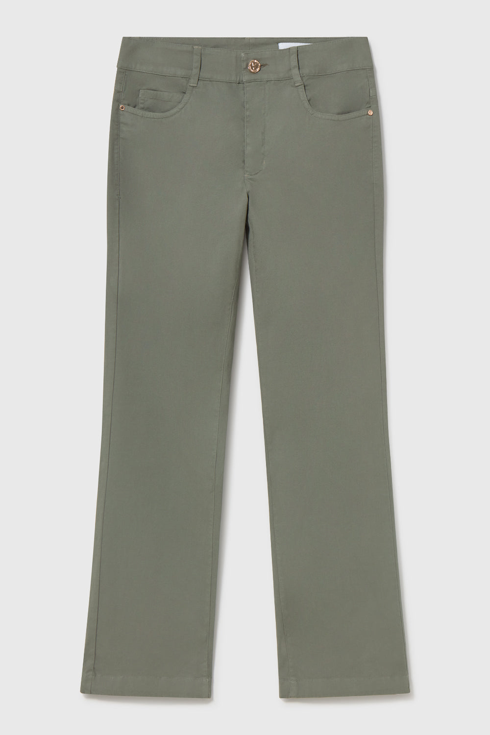 Pantalón Verde Acampanado