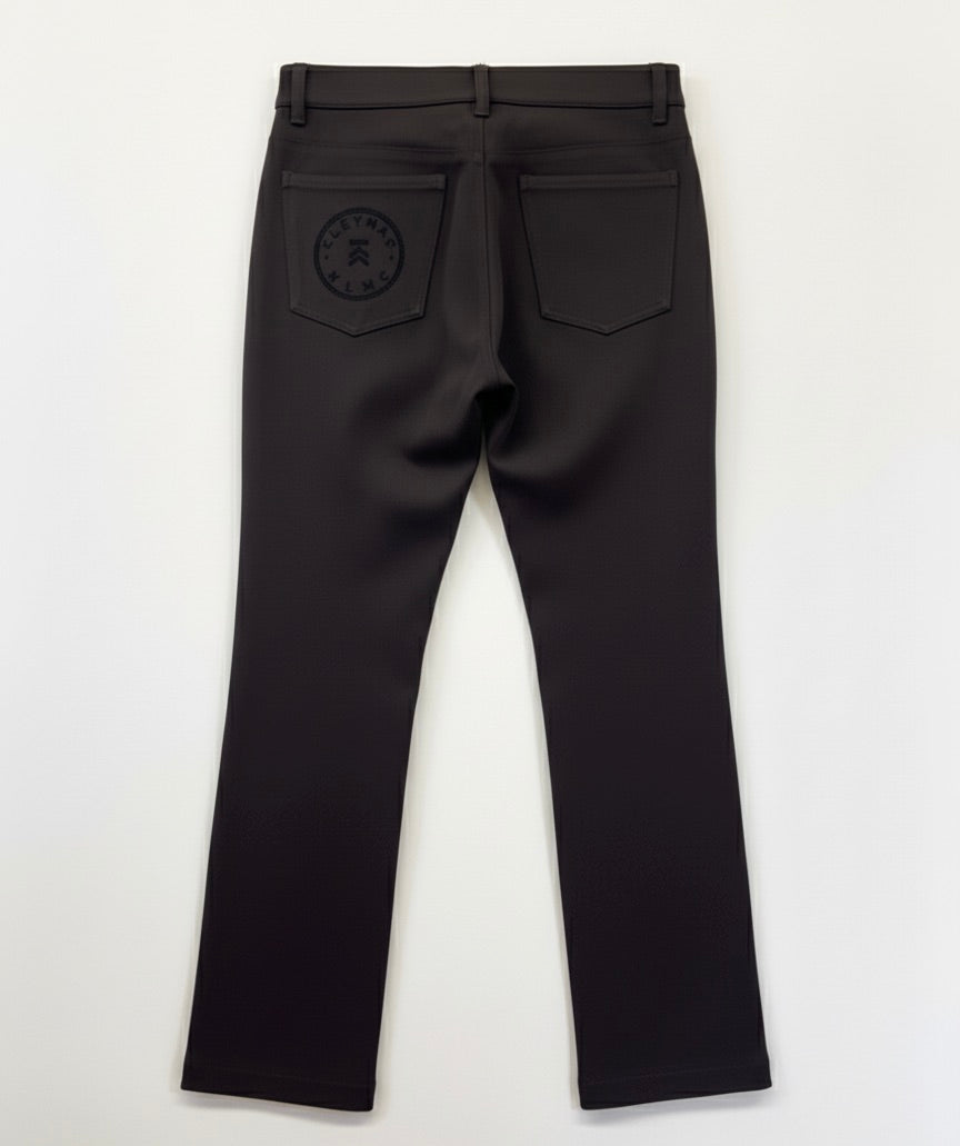 Pantalón Recto con Transfer de Kleymac Brillante