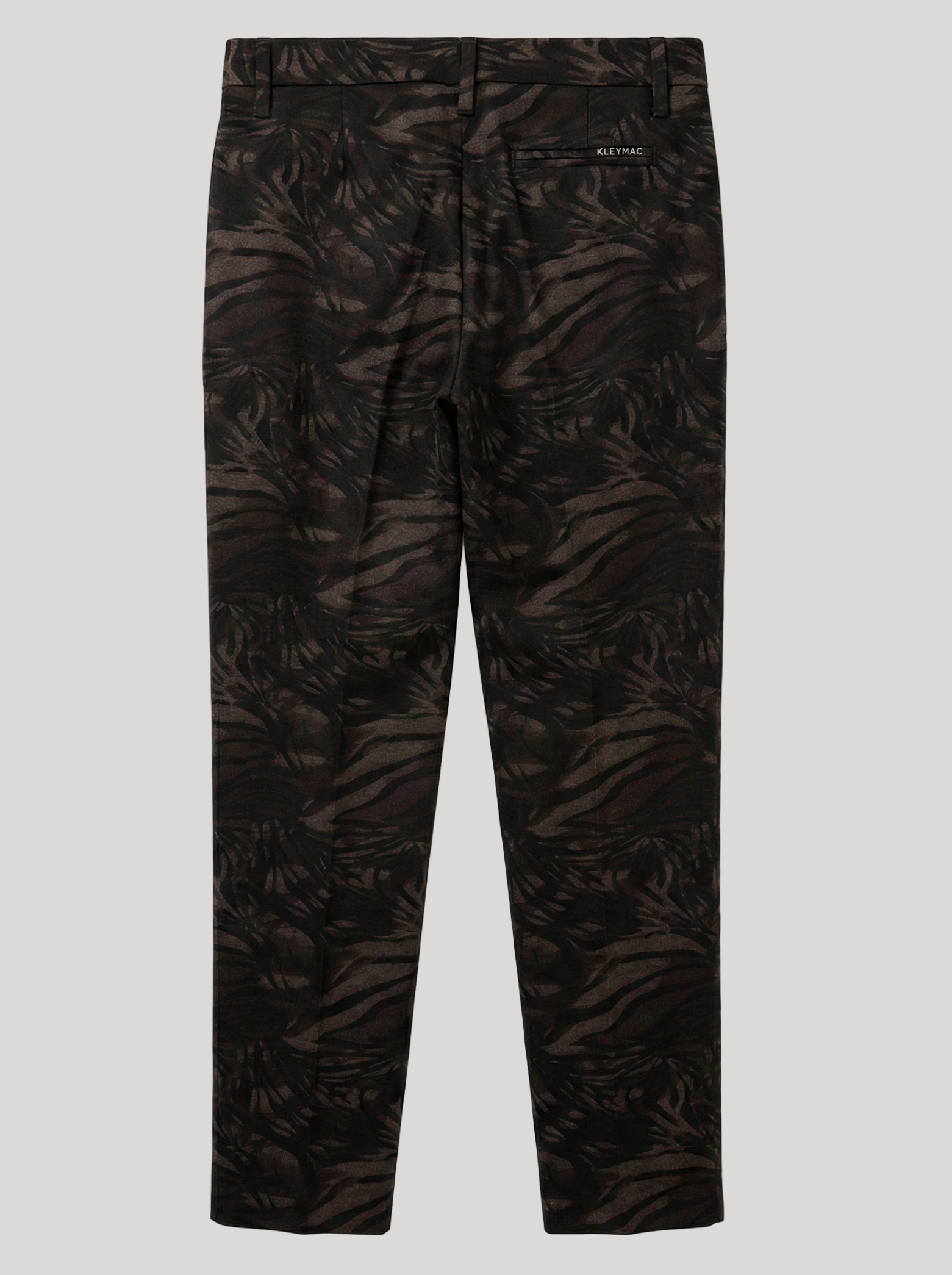 Pantalón straight leg estampado