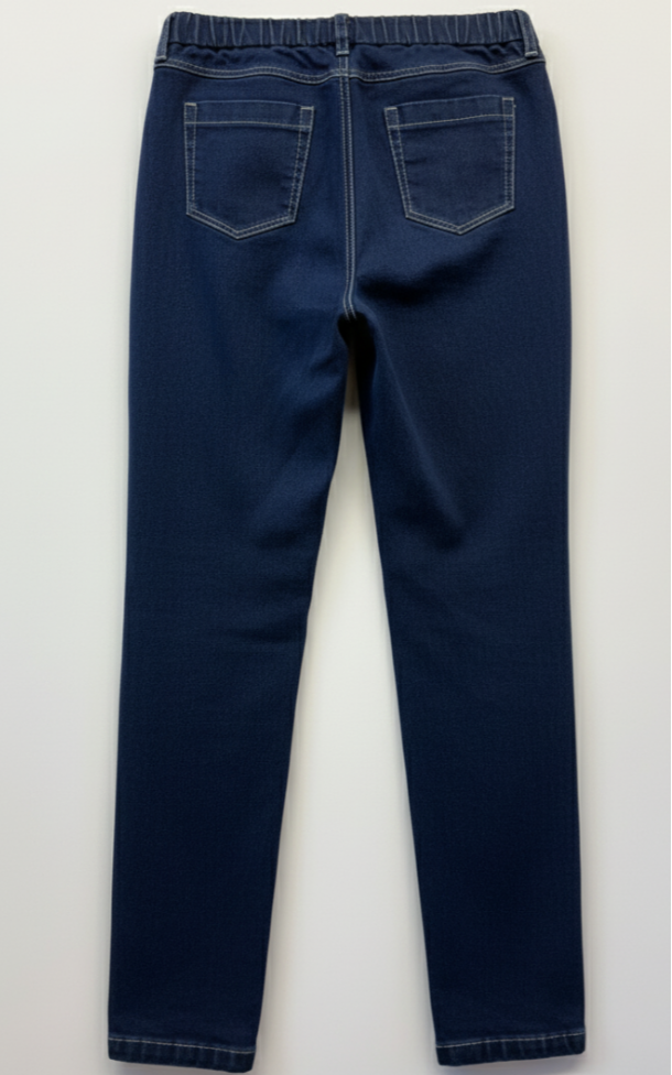 Jeans slim fit organic cintura elástica