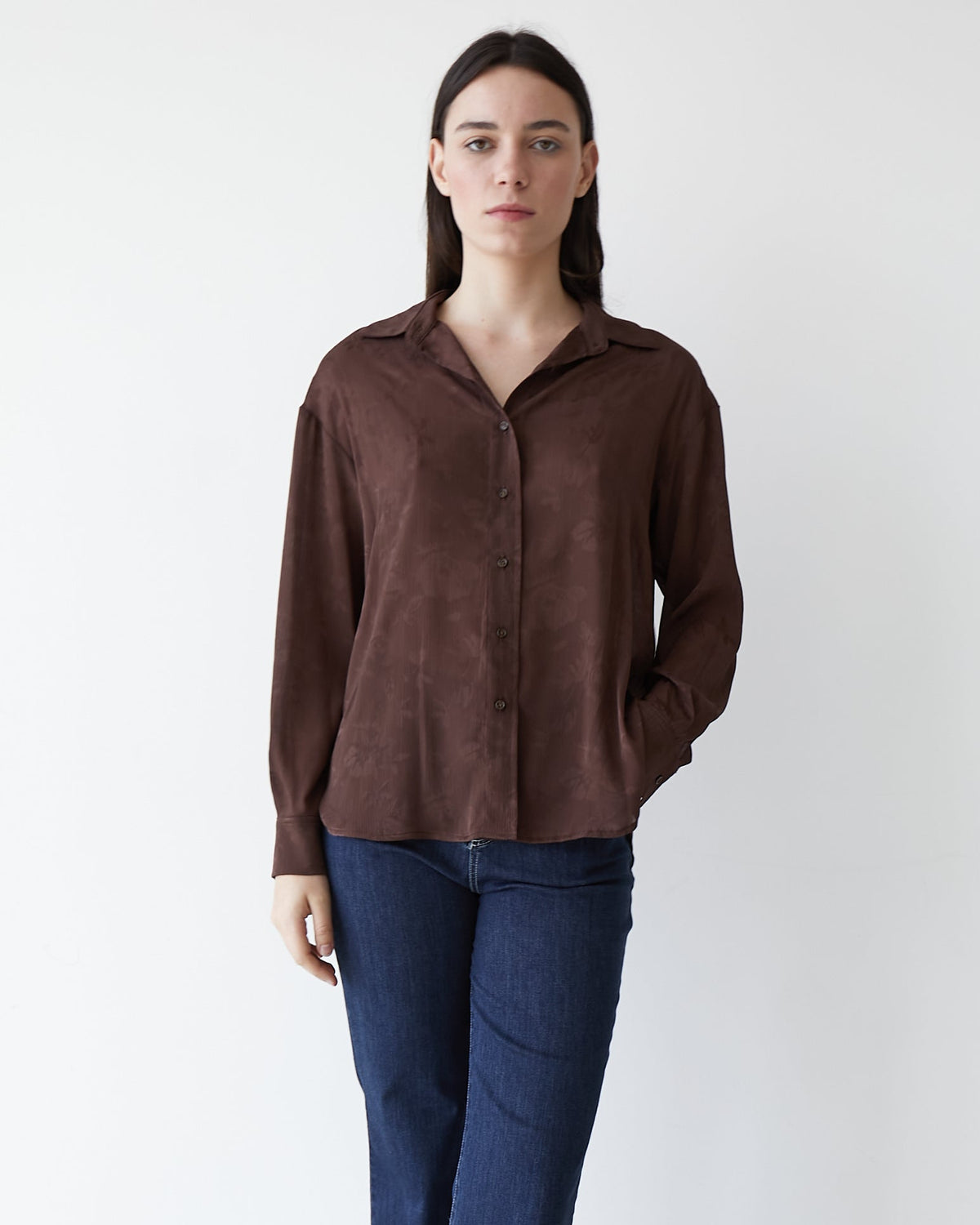 CAMISA MARRÓN SHEET 360