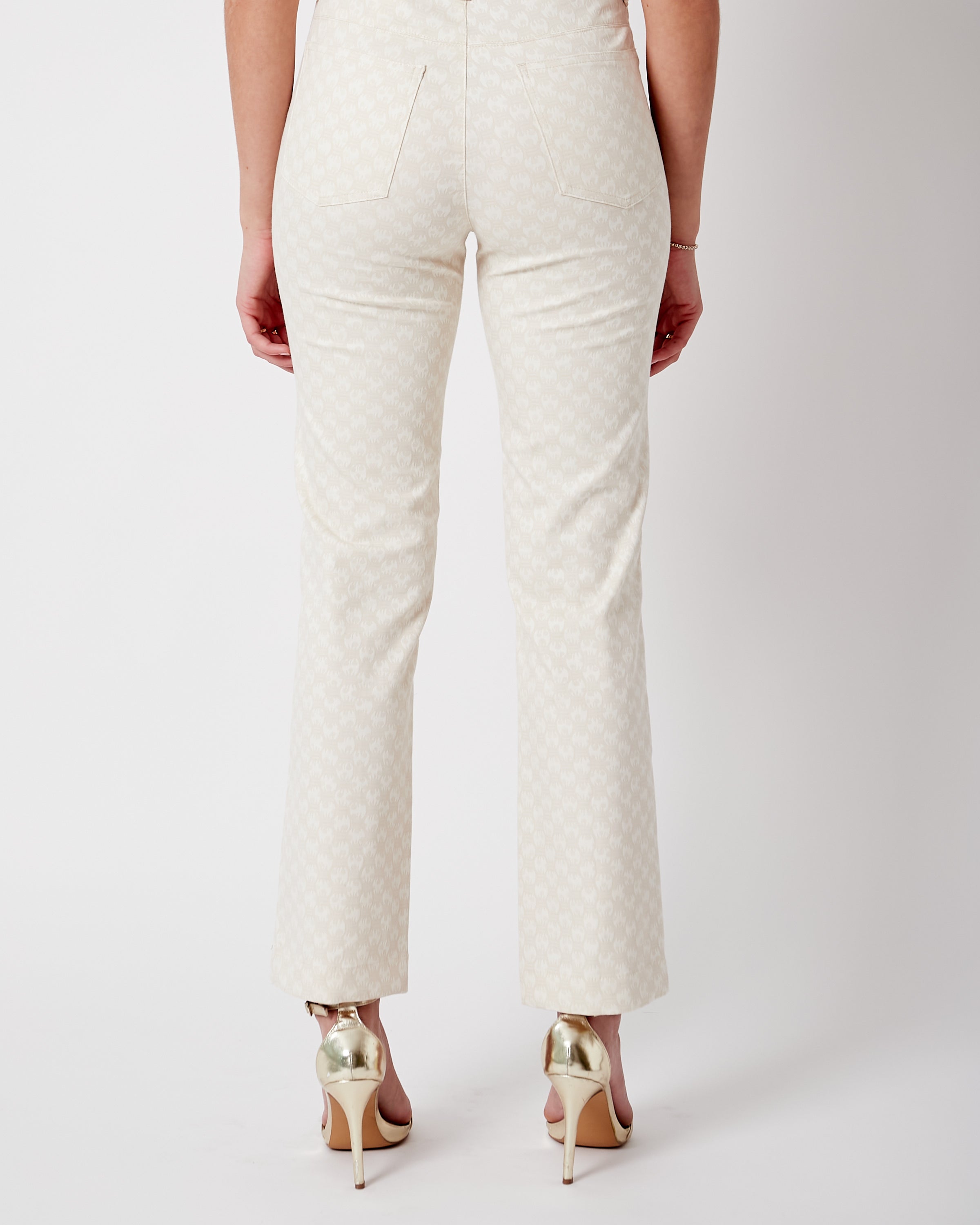 Pantalón recto jacquard M.894 KLOE