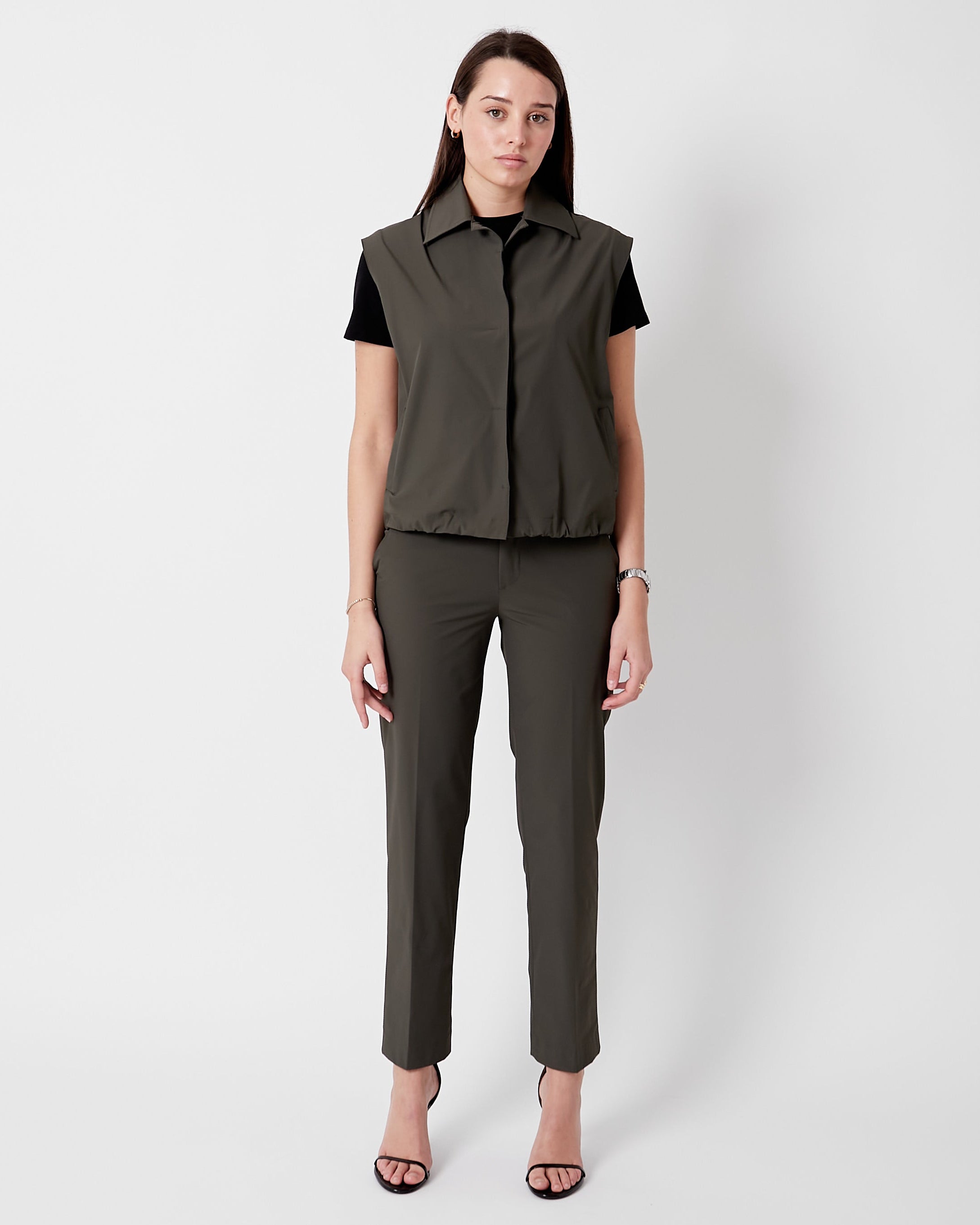 Pantalón de tejido técnico slim