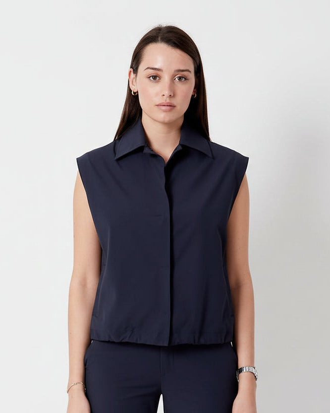 Chaleco de tejido técnico