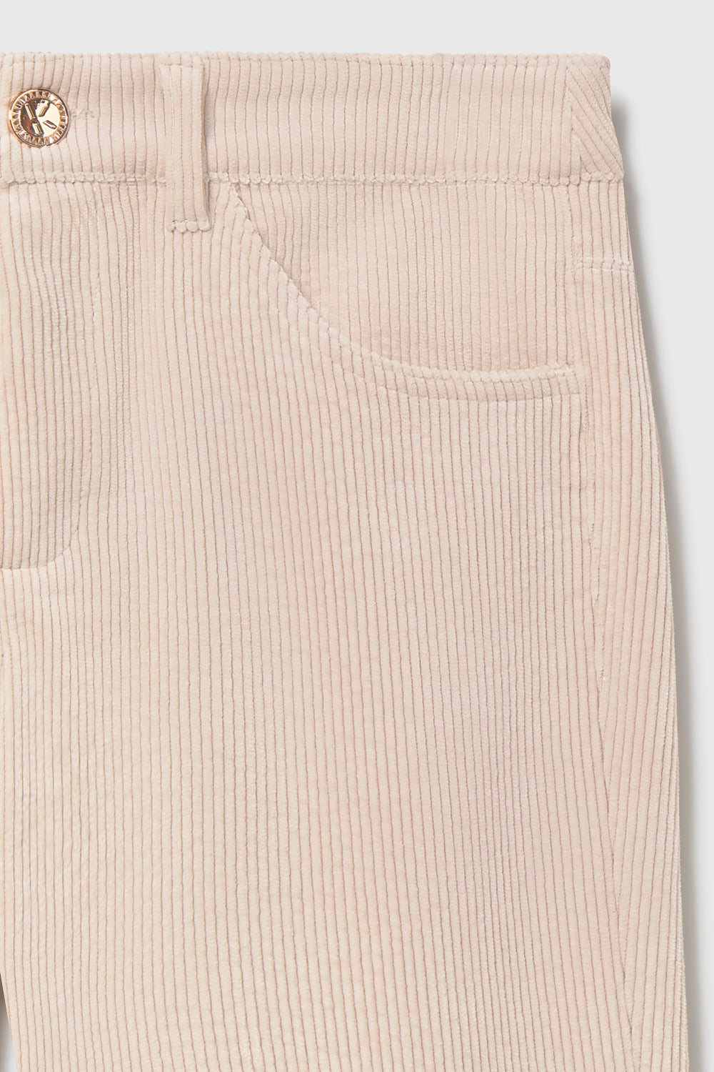 Pantalón Pana Beige