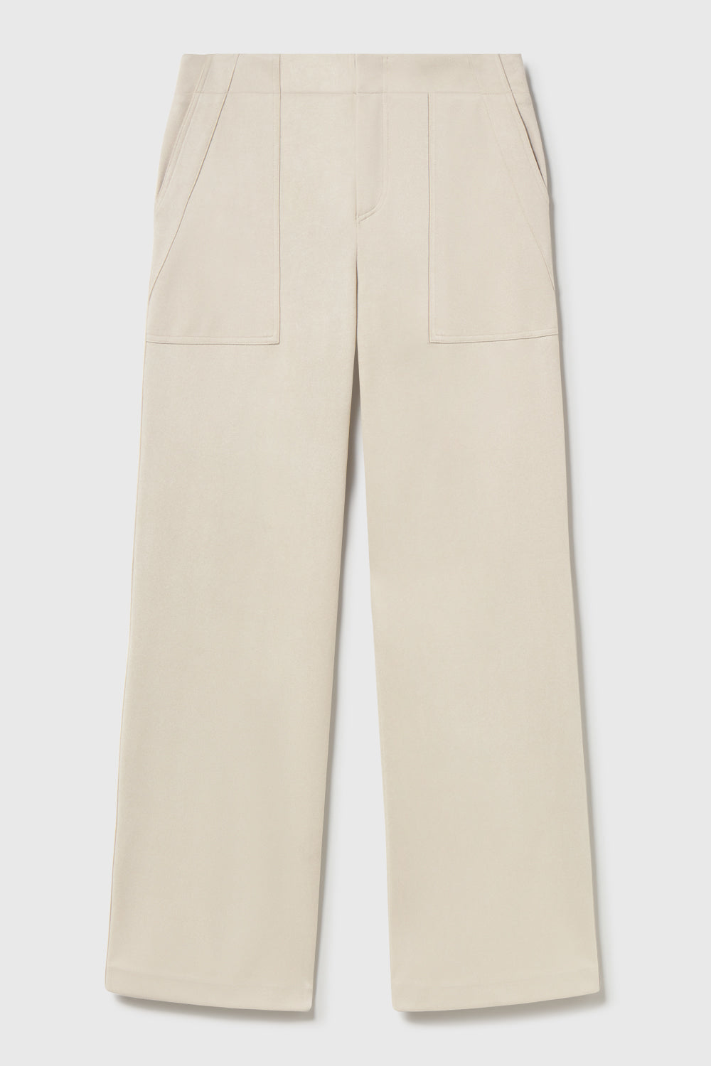 Pantalón Ancho Beige