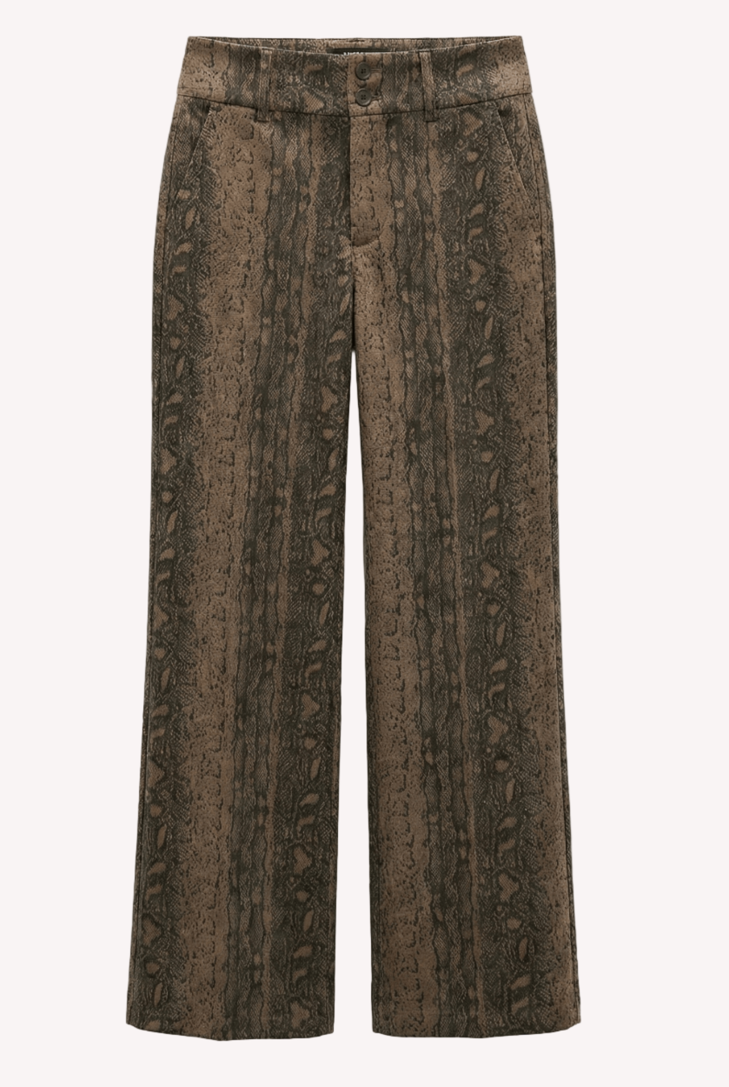 Pantalón wide leg serpiente